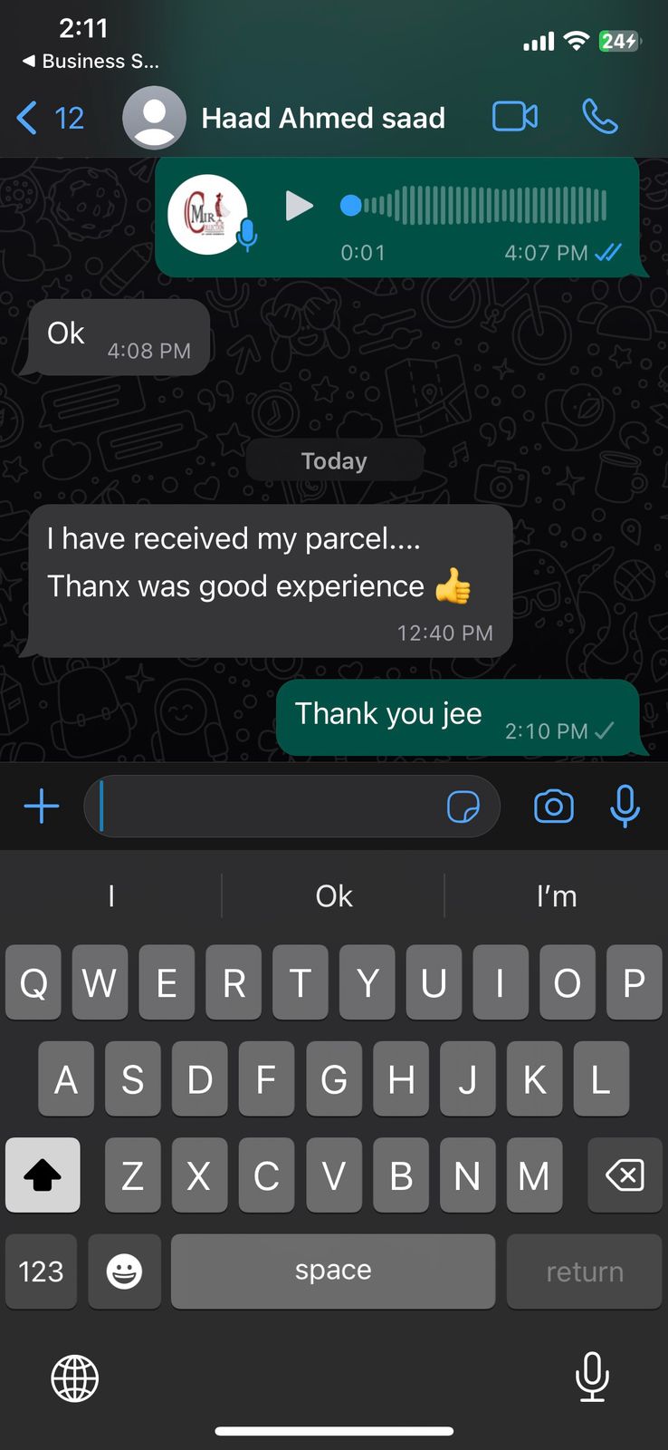 CUSTOMER REVIEW