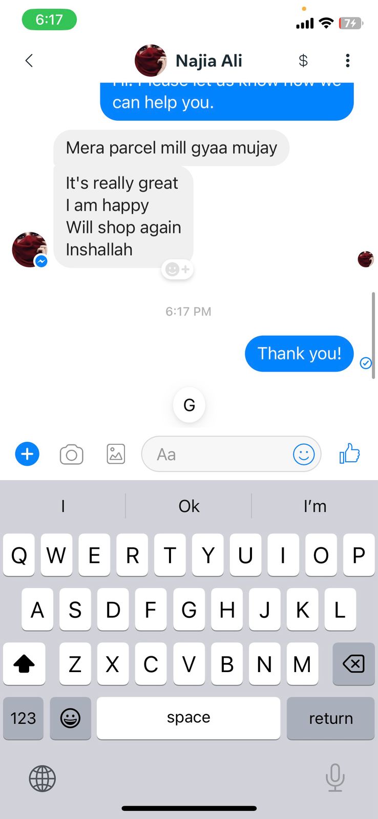 CUSTOMER REVIEW